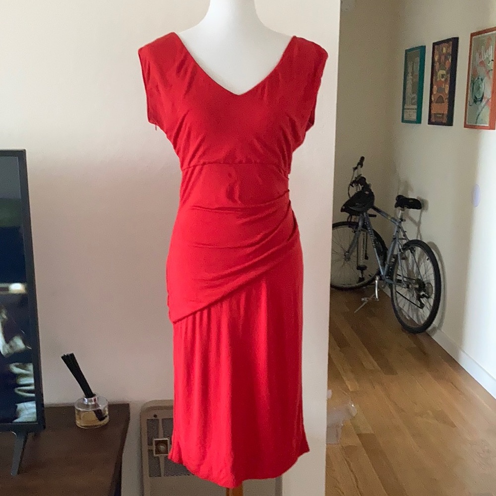 Diane Von Furstenberg Red Dress